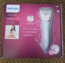 Philips BRE640 Satinelle Advanced Wet and Dry Epilator 9 Attachments Sealed