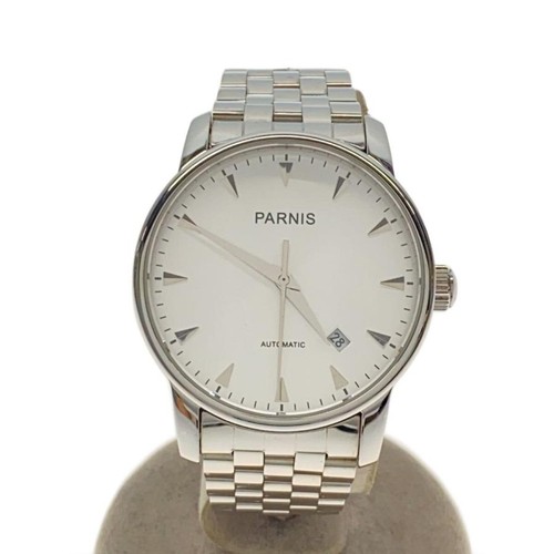 Seiko Analog Automatic Watch Stainless Steel White PA6038-S3AS-SVSV