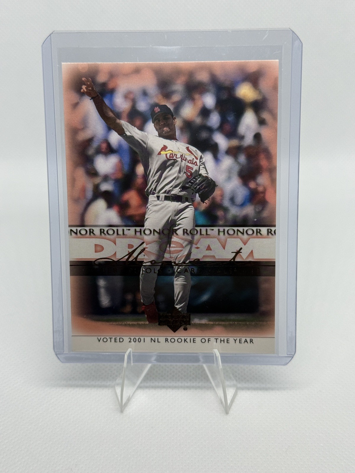 2002 Upper Deck Honor Roll Albert Pujols #39 Cardinals Angels Hall of Fame HOF
