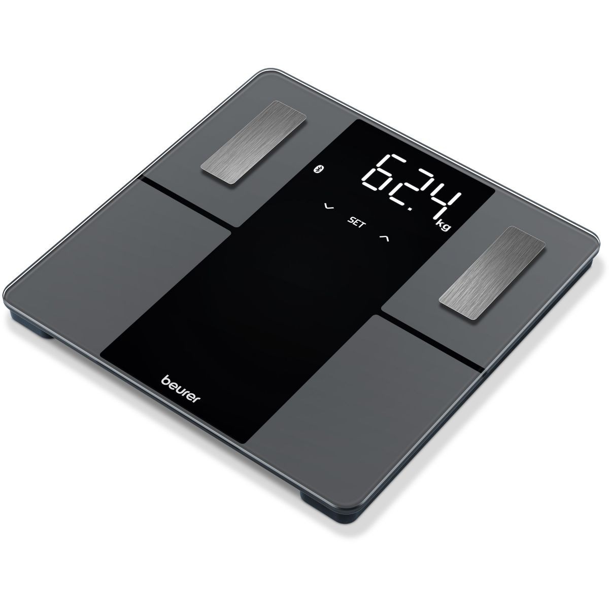 Pèse-personne impédancemètre Beurer BF 500 noir avec connexion Bluetooth