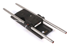 ARRI 15mm bridgeplate with 11.5" dovetail plate and 17.5" long 15mm rods