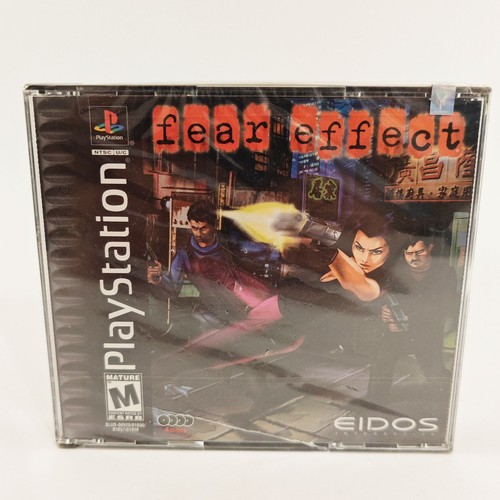 PS1 Fear Effect SEALED NEW NEU US - Picture 2 of 10