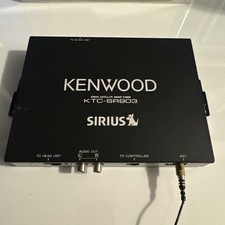 Kenwood Model KTC-SR902 SIRIUS Radio Tuner For Car, Truck, RV, or Boat Japan 