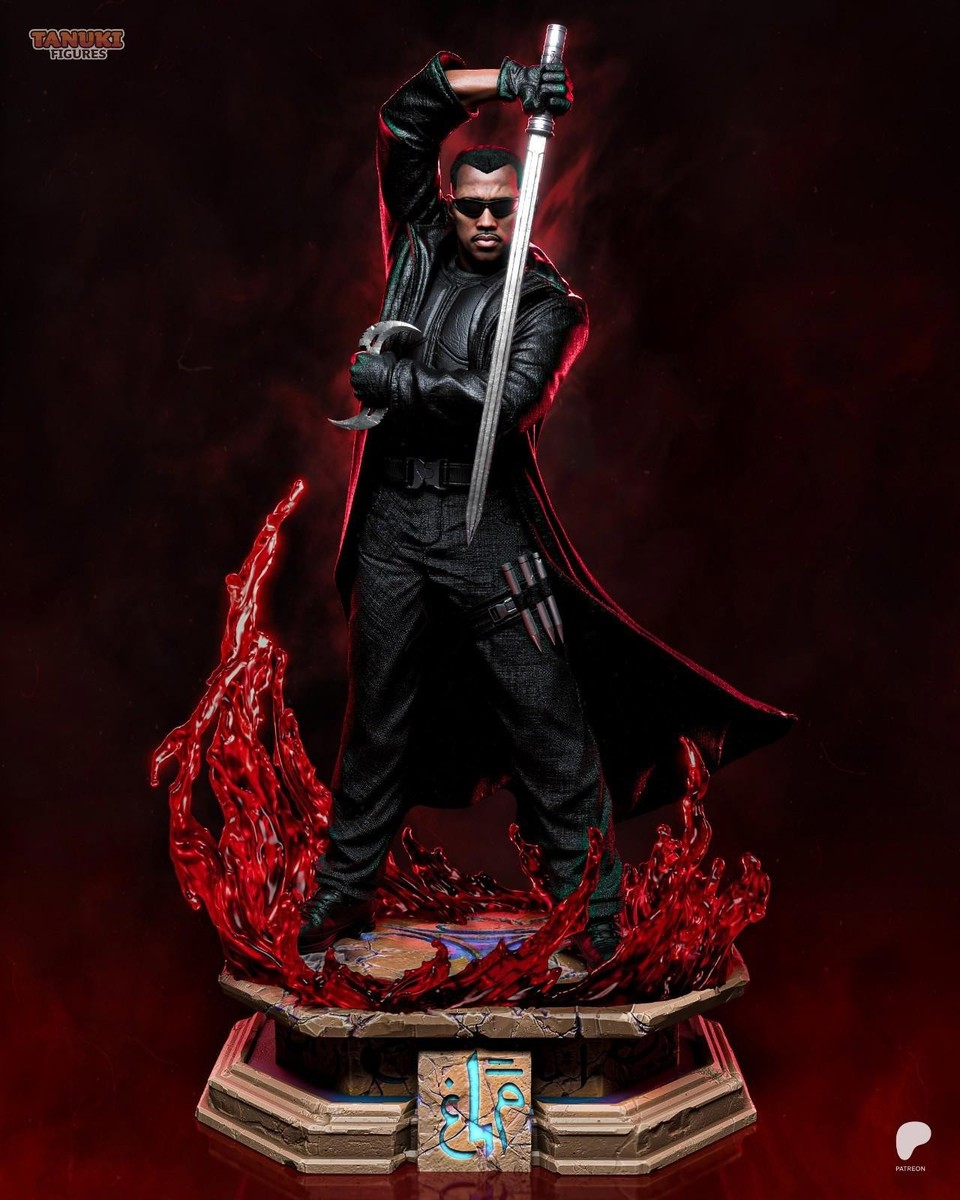 もっぷさん専用アーケード基板 Vampire Hunter & X-Men Blade Daywalker Edition 1/6 Resin Garage Kit Unpainted Marvel