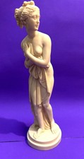 A Santini Venus Italica Alabaster Marble 17” Statue Sculpture Aphrodite Goddess