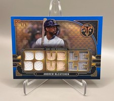 Andrew McCutchen - 2022 Topps Triple Threads Double Double Relics /3 #TTR-MCC4