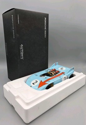 1:18 AUTOart Porsche 908/03 Nürburgring 1971 Bell/ Siffert #2 Gulf