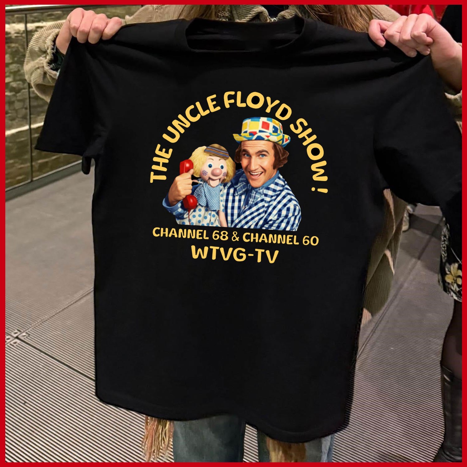 HOT SALE - The Uncle Floyd Show As Worn Unisex 1-sided T Shirt All Size