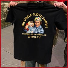 HOT SALE - The Uncle Floyd Show As Worn Unisex 1-sided T Shirt All Size