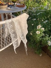 Lace Vintage French Style Triangle Head Scarf   Summer Retro Head Wrap Hair Scar