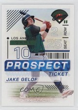 2024 Panini Prospect Edition Jake Gelof #196 1a7j