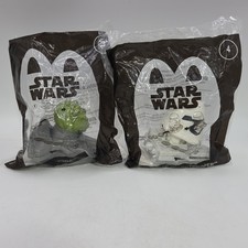 Lot Of Star Wars McDonald's First Order Stormtrooper Yoda Happy Meal Toys 2021