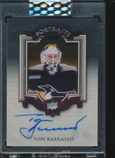 2023-24 Clear Cut Tom Barrasso Portraits Autograph Auto HOF B609
