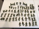 1960s Marx American GI Battleground lot 64 soldiers complete set plus 8 riders