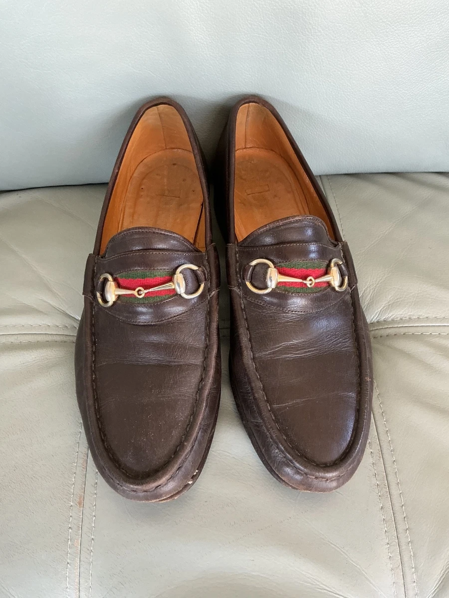 size 9.5G 10 US Gucci Tempe Cap Toe Oxford Dark Brown Leather Lace Up Shoes Gucci Oxford Brown Dress Shoes for Men for sale | eBay main image 3