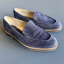 Women's Cole Haan Goto Loafer  Size 8B  Marine Blue - Suede Slip-On Comfort