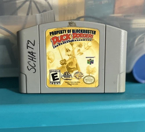 Looney Tunes: Duck Dodgers Starring Daffy Duck Nintendo 64 N64 - Authentic