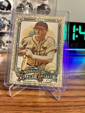 2025 Allen and Ginter Gold Filigree Johnny Mize 11/50. Card #344