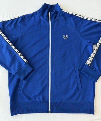 Vintage Fred Perry Men s Taped Track Jacket Full Zip Size L