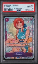 One Piece O-Nami Illustration Box Volume 1 OP05-062 PSA 10 Gem Mint - Sequential