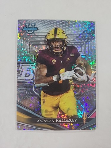 2022 Bowman's Best University Xazavian Valladay Mini Diamond Refractor /299 #32 - Picture 1 of 3