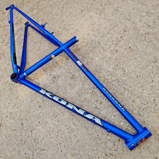 Kona Hahanna Mountain bike frame Butted Cromoly Blue retro steel 26" bicycle mtb