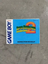 Super Mario Land 2 Nintendo Game Boy Instruction Manual Booklet ONLY