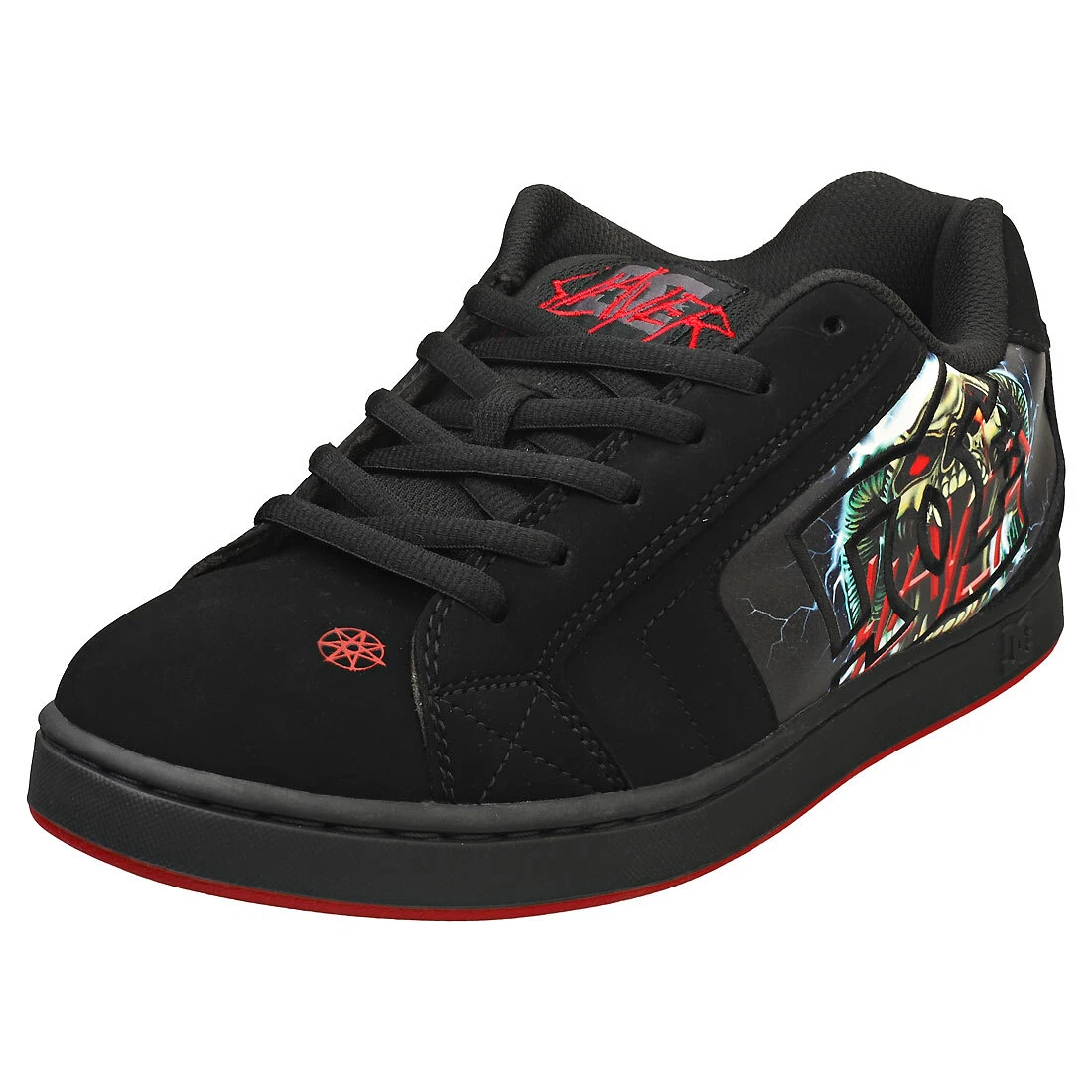 Men's black hotsell dc skate shoes