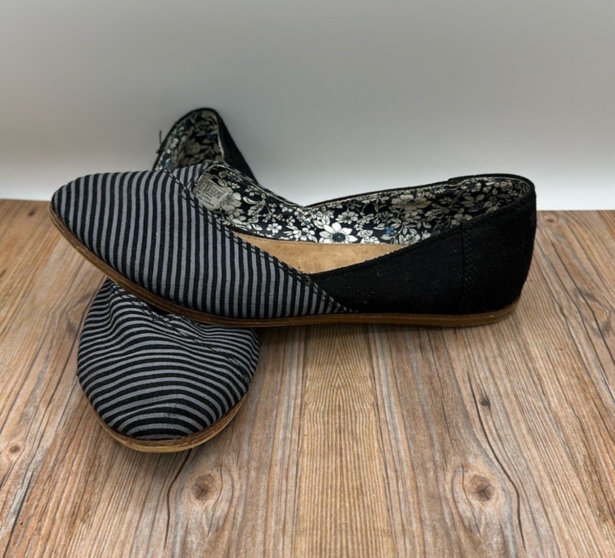 Jutti Flats Toms Black Ballet Flats TOMS Women's Jutti Flat Black