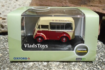 Oxford 1/76 Morris Commercial J-Type Ice Cream Van - D. Di Mascio' 76MJ011