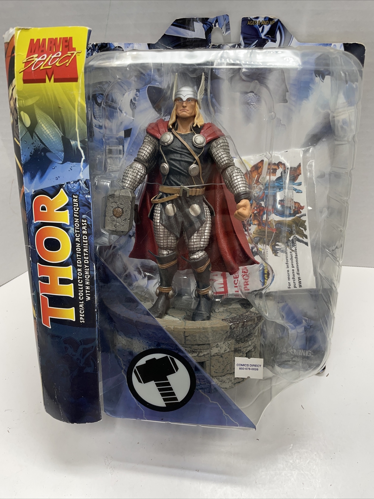 Marvel Select Thor Special collector edition action figure NIB Sealed