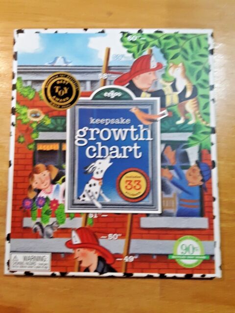 Eeboo Fireman Growth Chart