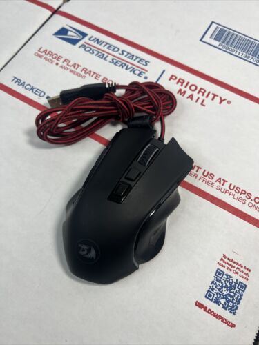 Red Dragon Griffin M607 Wired USB RGB LED 7200 DPI Gaming Mouse - SAME DAY SHIP - Picture 3 of 4