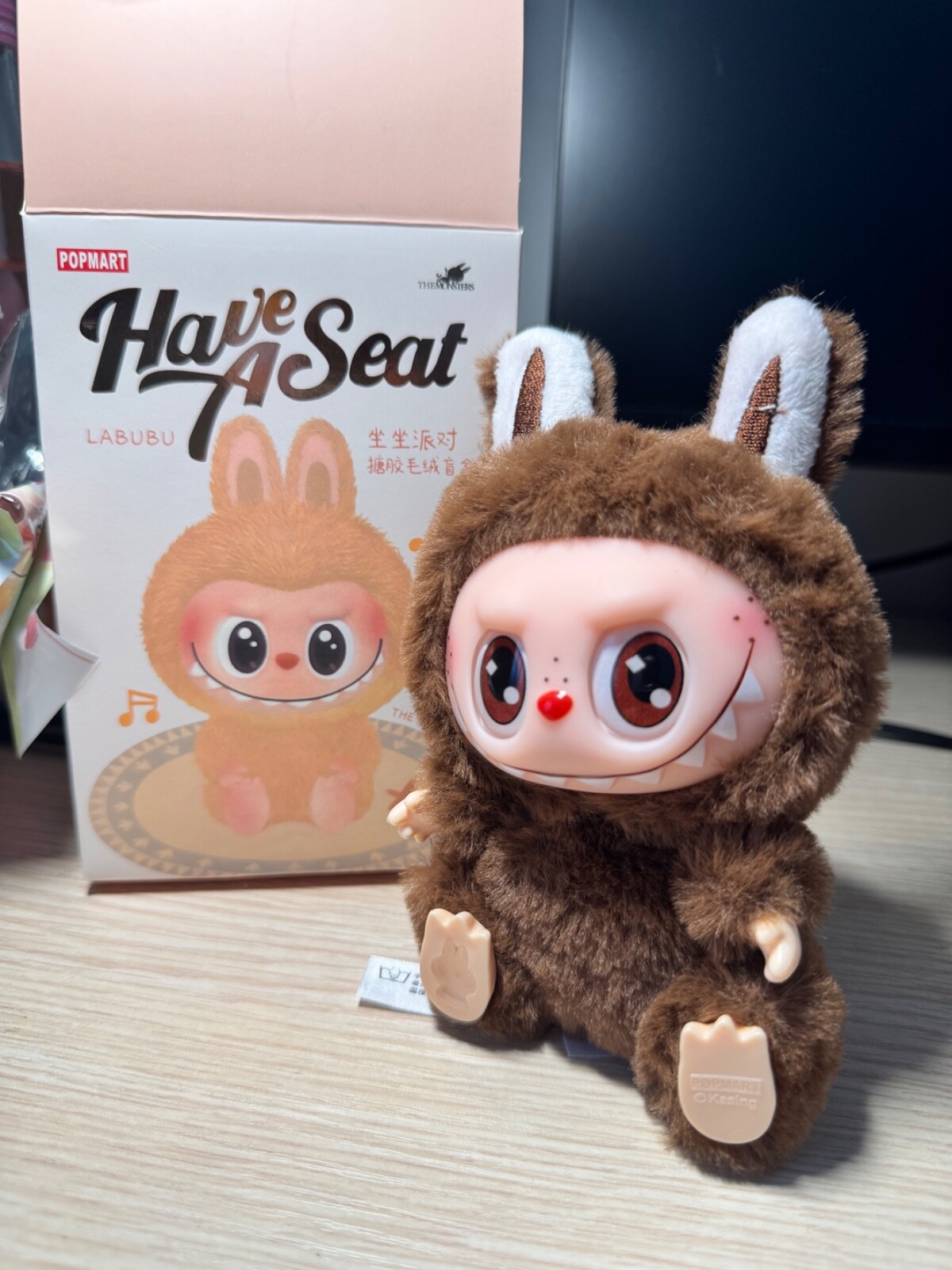 Labubu Have a Seat Secret DUODUO Vinyl Plush US Seller New Out of Box