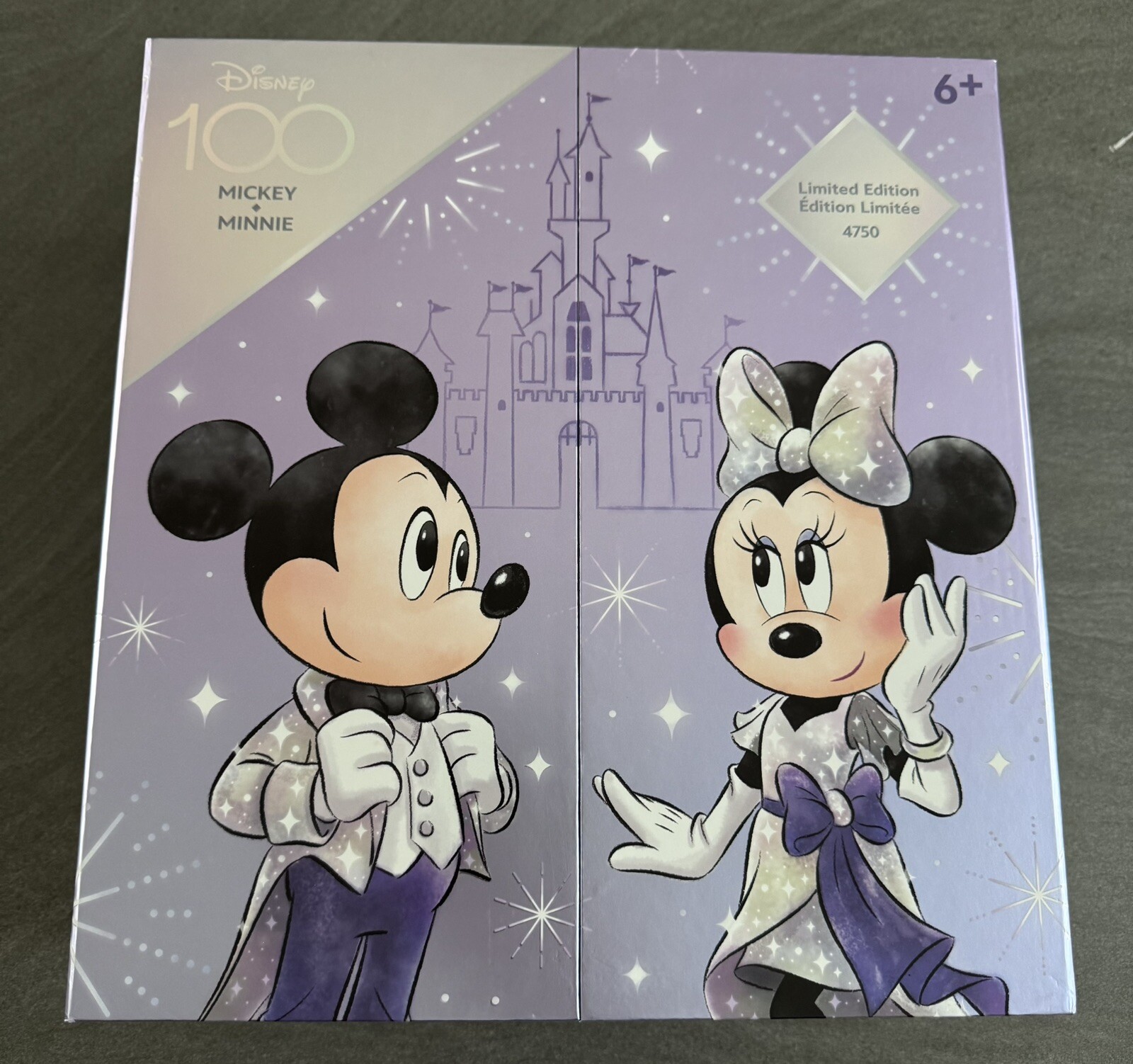 Poupée Mickey & Minnie Disney 100 Ans le souvenir d'enfance de notre vie