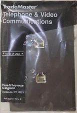 P&S TPTE2 2 TELEPHONE JACK PLATE BROWN (LOT OF 10)