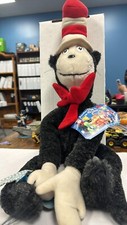 Vintage 1983 Dr. Seuss Cat In The Hat Plush stuffed animal B100 