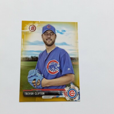 2017 Bowman Gold #BD51 Trevor Clifton RC #D /50 | eBay