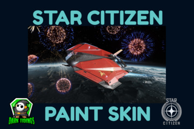 Star Citizen PAINTS - NOMAD - 2951 AUSPICIOUS Red Paint