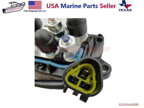 Tilt Trim Relay Solenoid Yamaha Outboard 25 40 50 60 75 80 90 150 225 250 HP - Foto 3 di 6