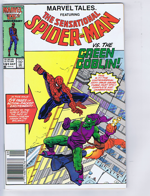 Marvel Tales #191 Marvel 1983 featuring Sensational Spiderman VS