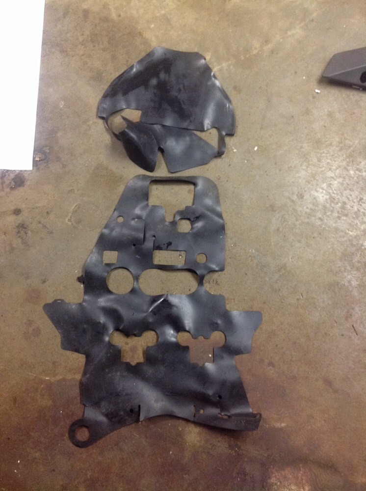 KAWASAKI 07 08 09 10 11 NINJA ZX14 ZX 14 HEAT SHIELD DUST GUARD