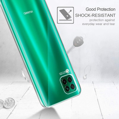 Coque Transparente Souple Anti-choc Pour Huawei P40 Lite - Gel TPU, Protection Légère