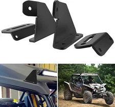 Nilight Mounting Brackets for 40-42 Inch LED Straight Curved Lights UTV Roof