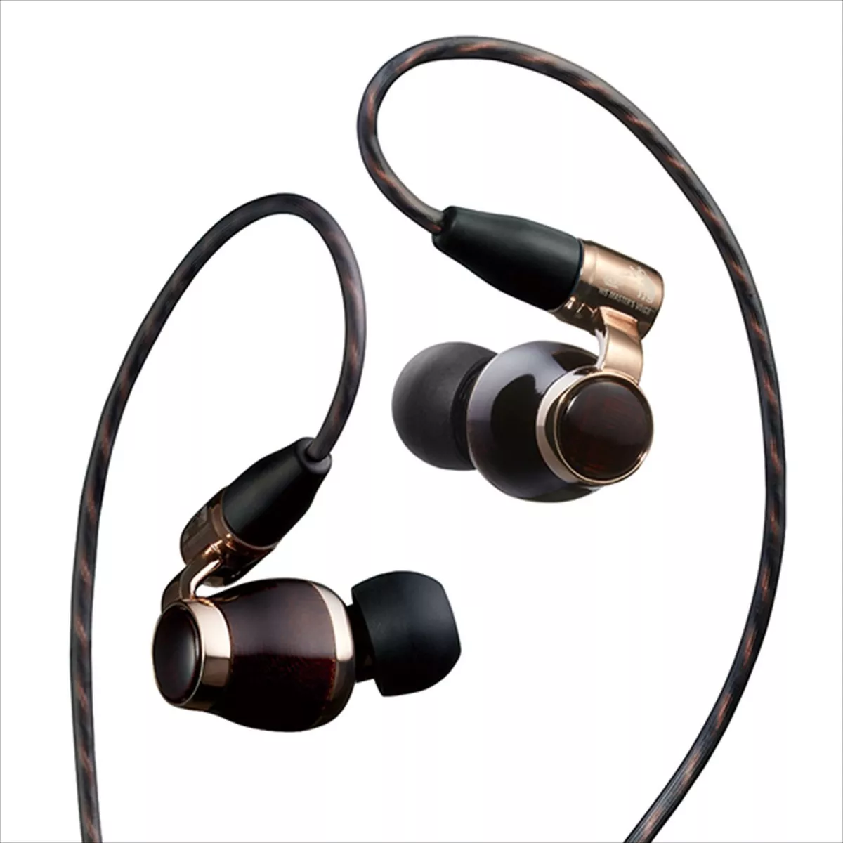 Victor JVC HA FW10000 WOOD Series Canal Type Earphone Black Re