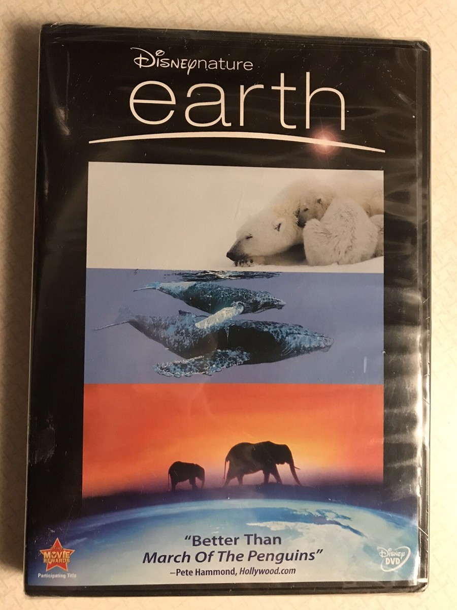 NEW! Factory Sealed, Disneynature: Earth (DVD, 2009) James Earl