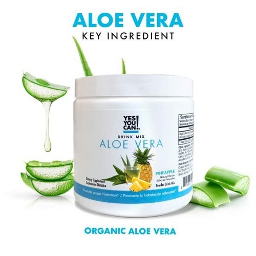 Yes You Can Aloe Vera Drink Mix - Energy Drink Powder Organic Super