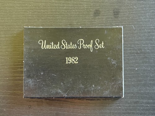 1982-S Proof Set w/Envelope - 1c, 5c, 10c, 25c, 50c - ME1348 - 第 2/3 張圖片