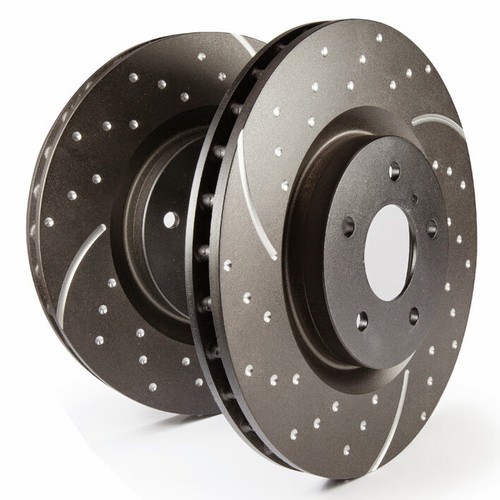 EBC Bremsscheiben Turbo Groove Vorne für Alfa Mito (955) Bravo Stil Delta GD1133 - 第 1/3 張圖片