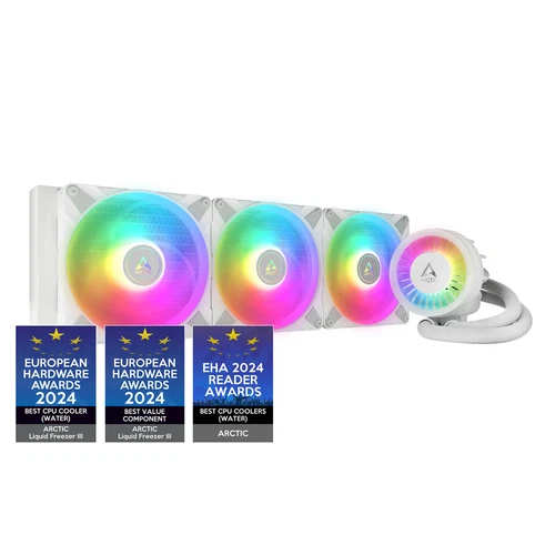 ARCTIC Liquid Freezer III 420 A-RGB (white) CPU Wasserkühler AMD Intel PC Kühler